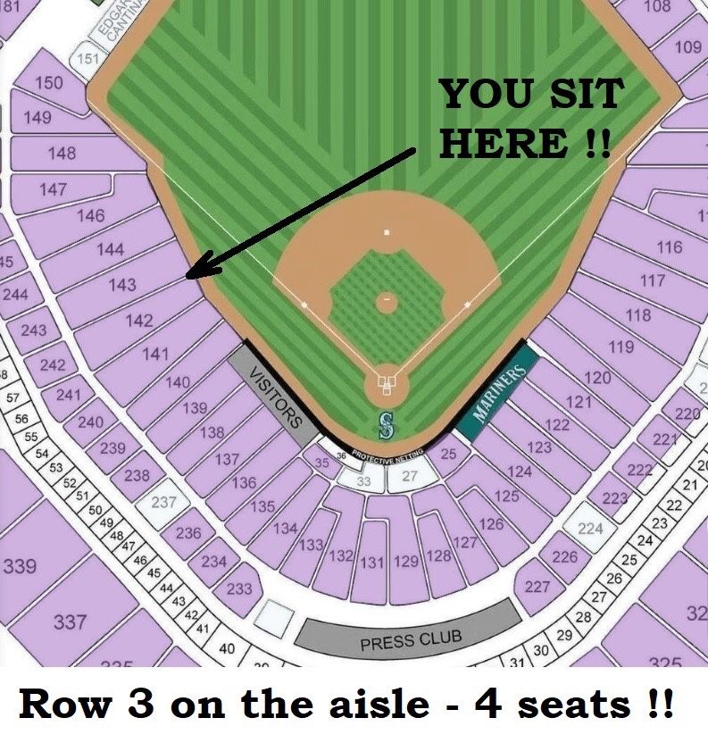 Seattle Mariners tickets games for Sale in Marysville, WA OfferUp