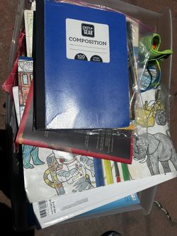 Kids Art Supplies And Books