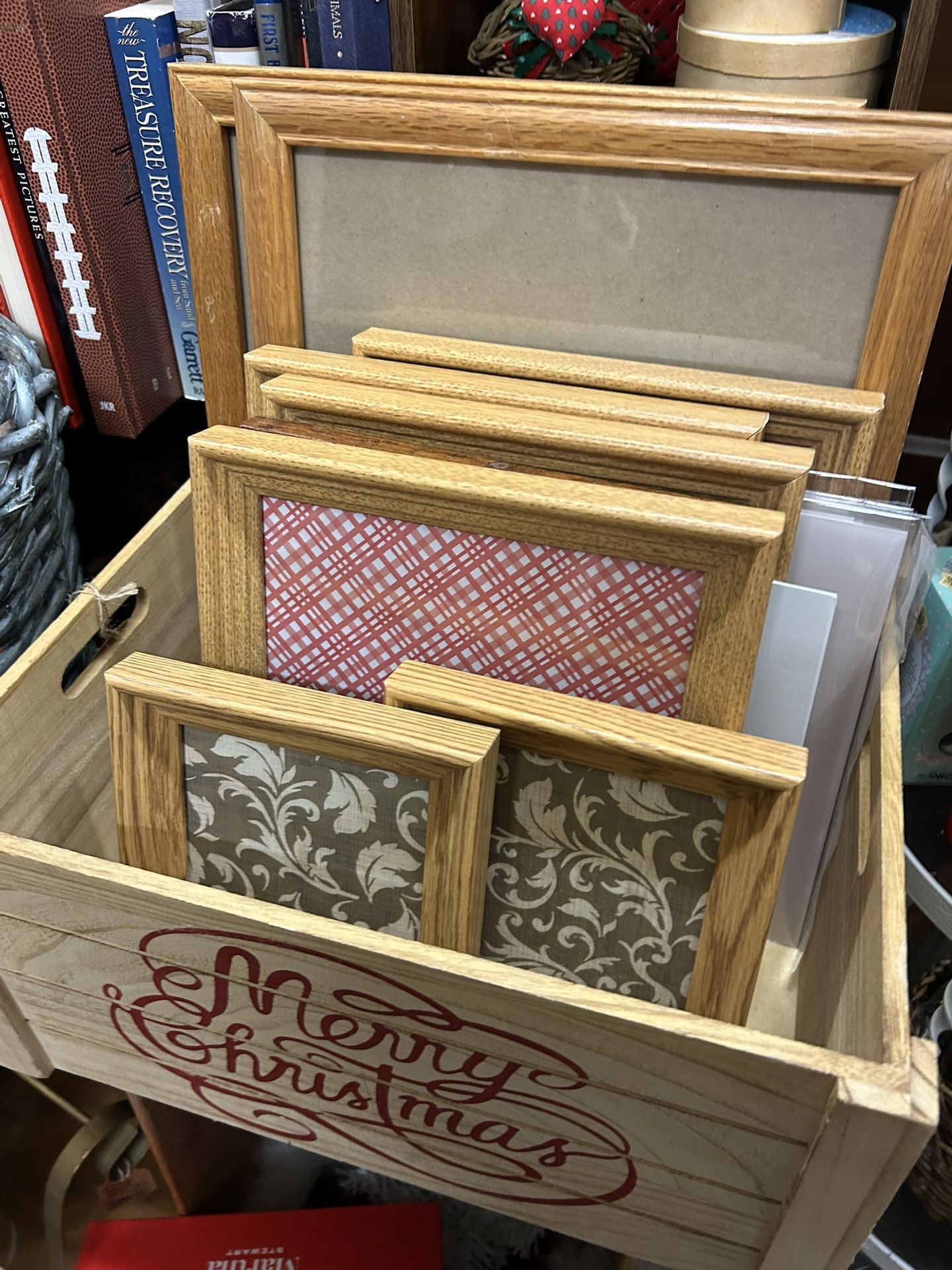 Vintage Wood Picture Frames