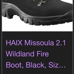 Fire Proof Boots Like New  GENUINE LEATHER 