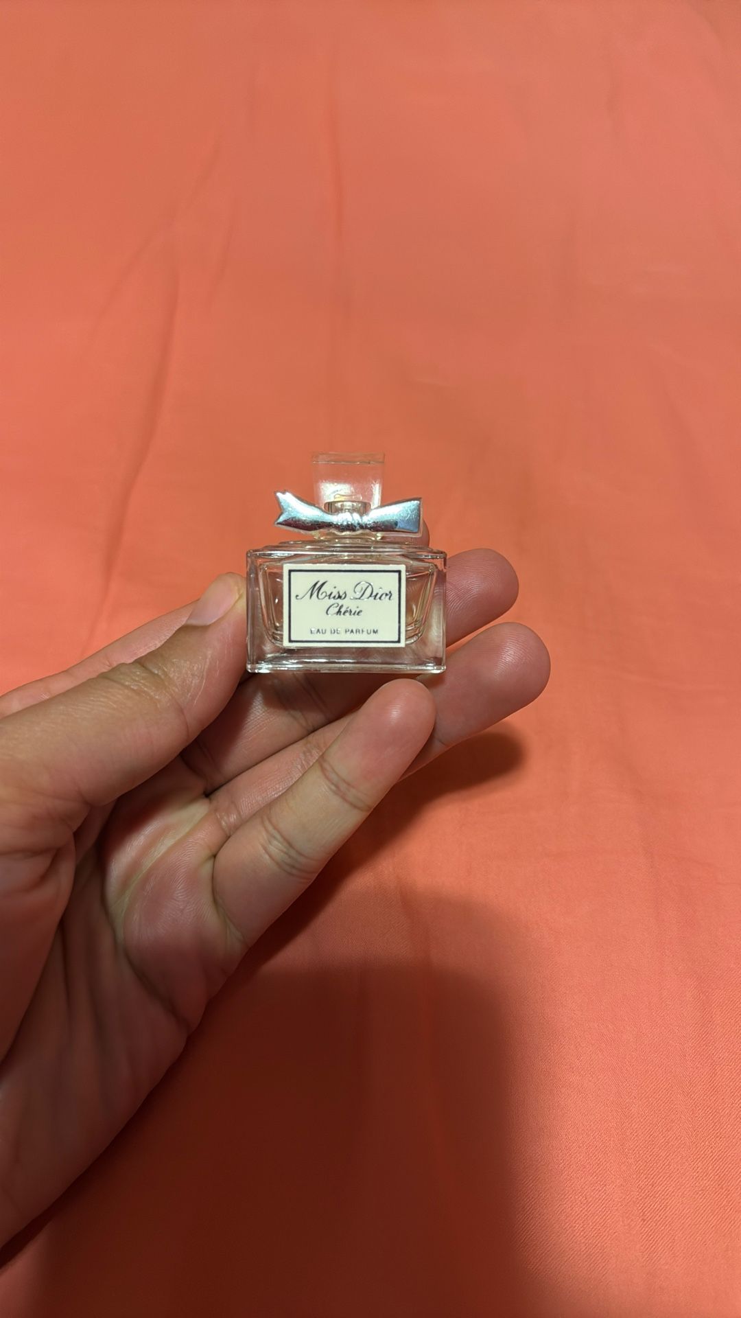 Miss Dior Cherie Perfume (mini) half bottle left