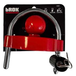 bROK 159010 Lock Universal Anti Tow Coupler Lock