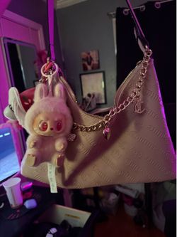 Juicy purse w authentic Labubu
