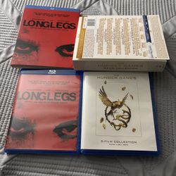 Long Legs & The 5 Hunger Games Collection Blu-Ray