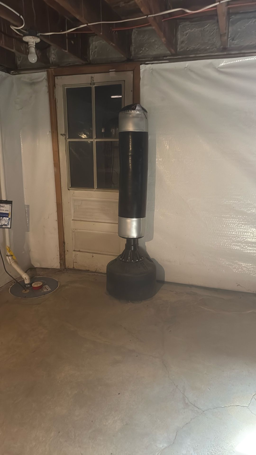 Weight Set With Body Punching Bag