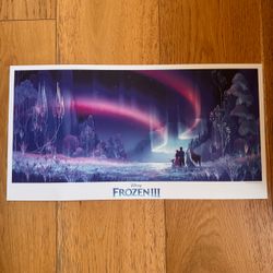 D23 2026 The Ultimate Disney Fan Even Frozen III 3 Poster Art Print