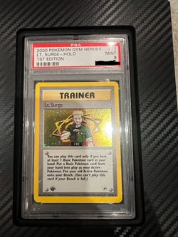 Pokemon Gym Hero’s Holo Lot OBO
