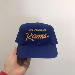 Los Angeles Rams Script ( Twill ) hat / snapback