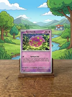 Spiritomb Pokémon Card 035/084