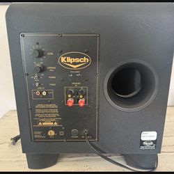 Subwoofer Klipschp 10”