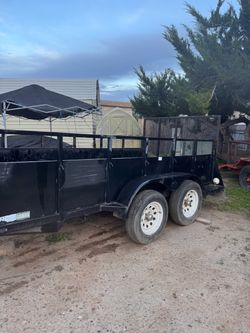 Dual axle trailer