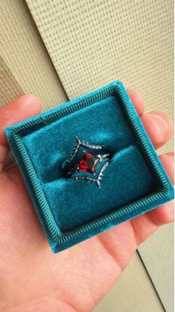 Engagement 3 piece set ring