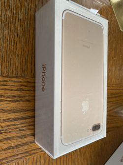 BOX ONLY for IPhone 7 Plus Gold 32 GB - $10