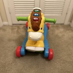 VTech Gallop and Rock Learning Pony, Electronic Motion-Activated Pretend Play Ride-on Toy