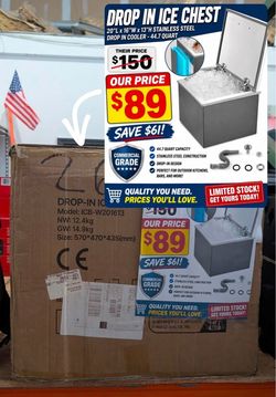 Drop In Ice Chest