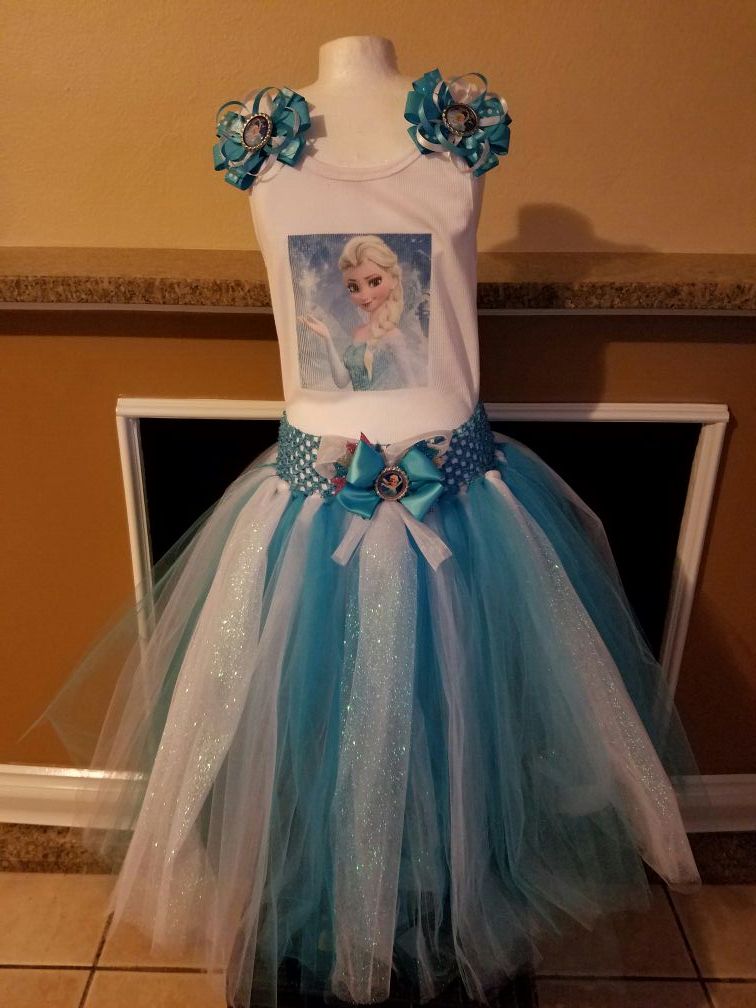 Elsa tutu set