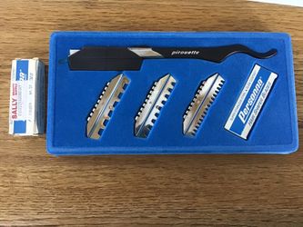 NEW- Personna PIROUETTE Hair Shaper Kit, the Easy Breezy Razor, Blade made in USA.