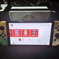 Nintendo Switch OLED  : Zelda Edition Plus Pokémon Violet