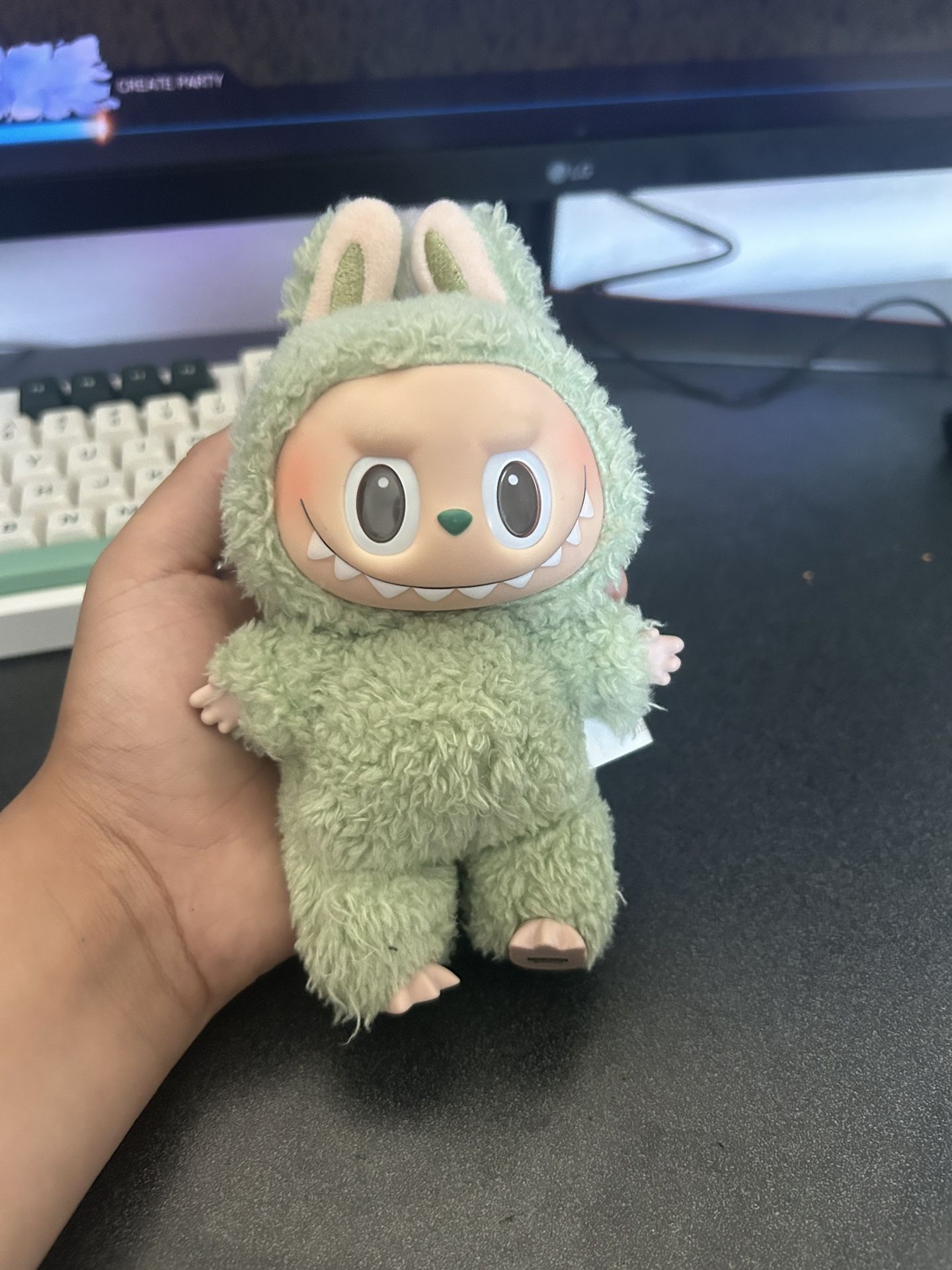 Green Labubu