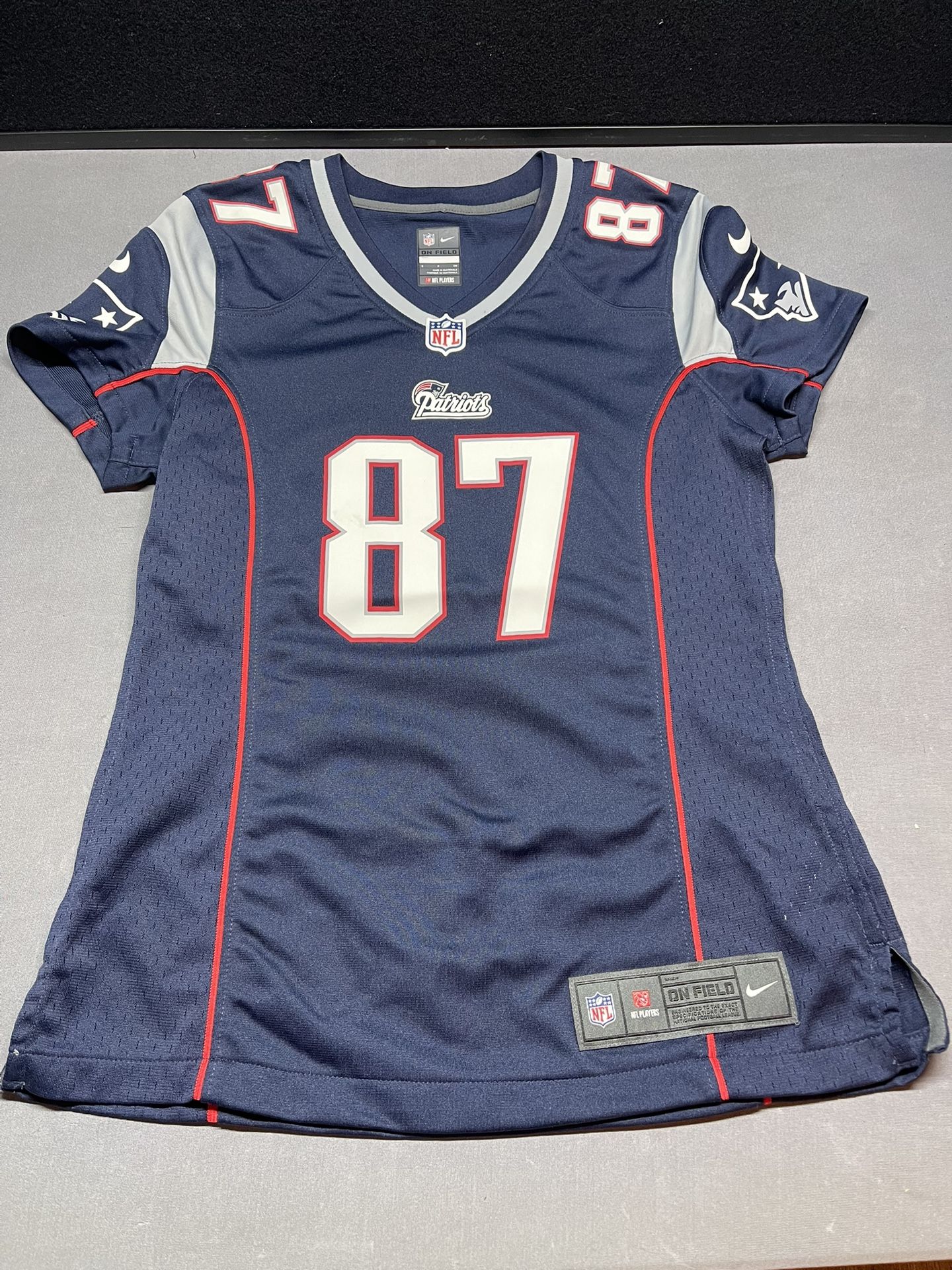 New England Patriots women’s football jersey