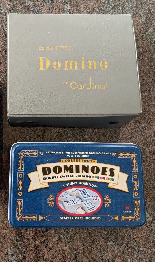 2 set Dominos In Great Condition . Each Set $15 Or 2 set $ 20