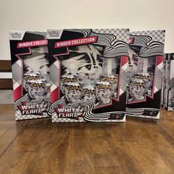 Pokemon White Flare Binder Collection (10 Available)