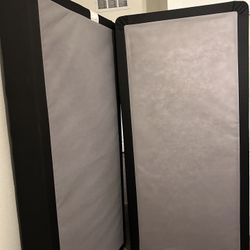 2 Twin Box Springs Or Turns Into King Box Spring