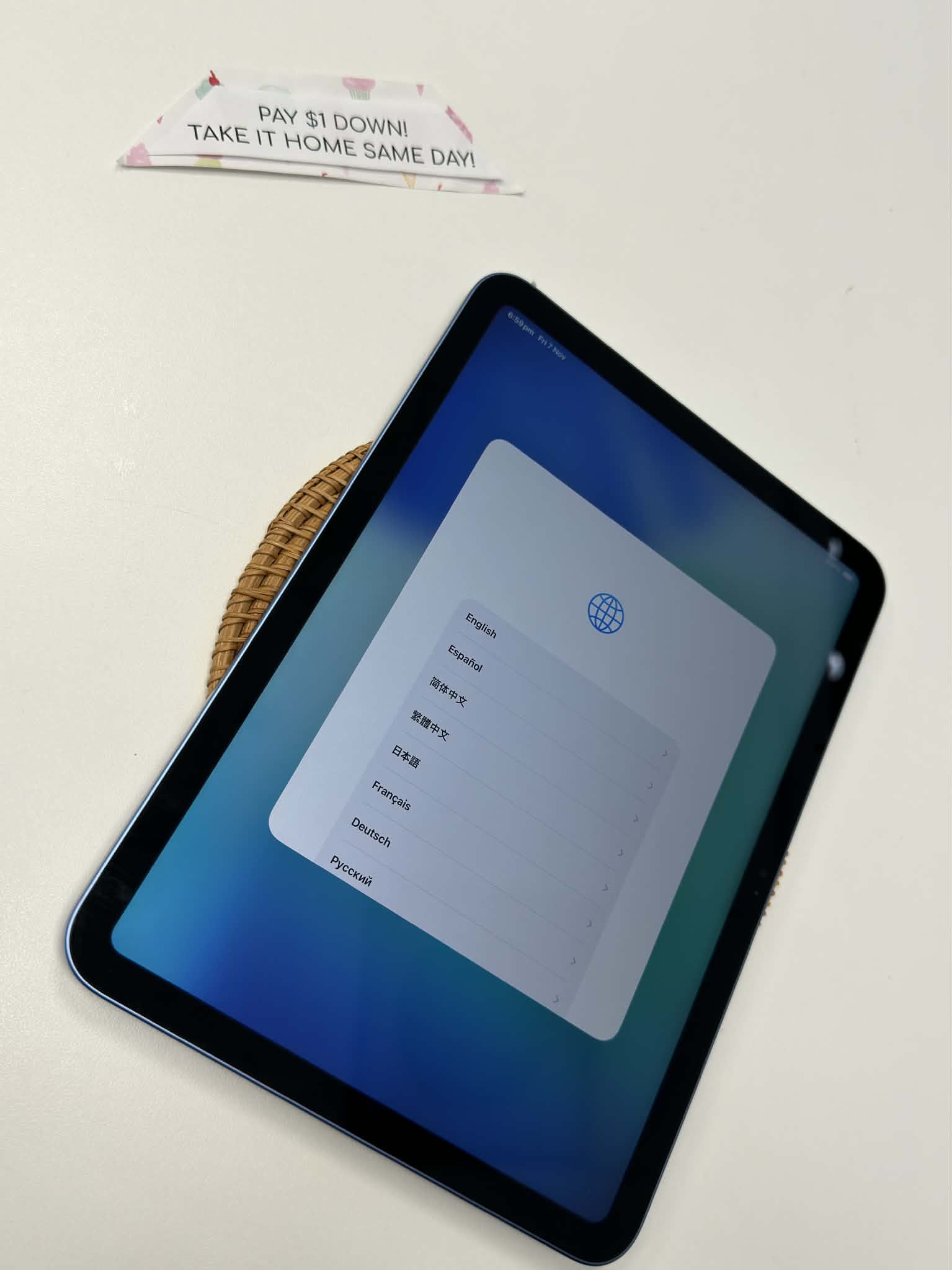 Apple iPad 10th Gen - Pay $5 DOWN AVAILABLE - NO CREDIT NEEDED