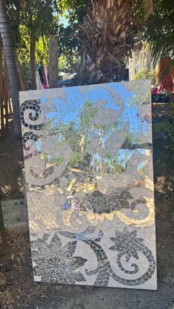 Mirror Mosaic Wall Art