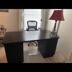 Desk in Espresso Wood Finish