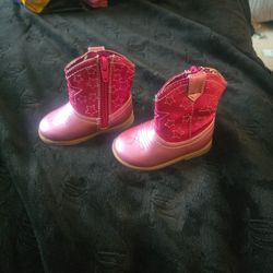 Pink Cowgirl Boots