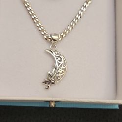 Man On The Moon Necklace