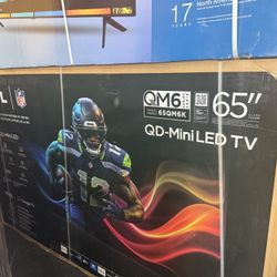 65”TCL MIMI LED 4K SMART TV