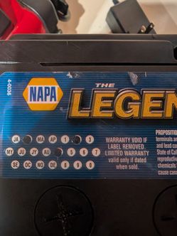 Napa legend group 48/H6