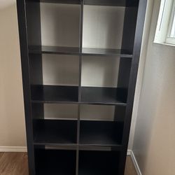Black Bookshelf/storage Unit
