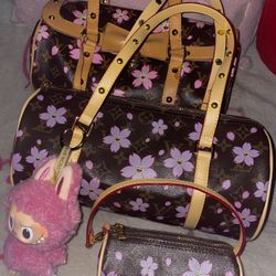 TM flower Bag+mini bag 