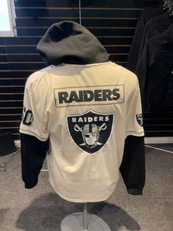 Raider Baseball Style Hoodie Size LARGE