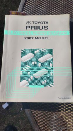 2007 Prius Auto Repair Book