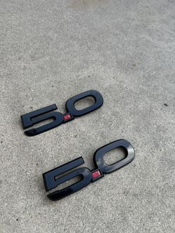 Mustang Gt Badge