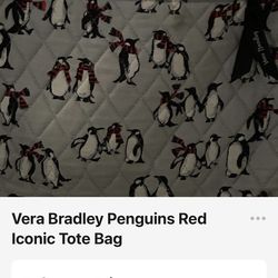 Vera Bradley penguin crossbody