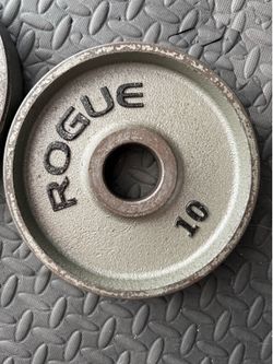 Rogue 10 lb Olympic Weight Plate pair