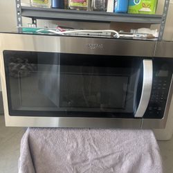 WhirlPool Built In Microwave 