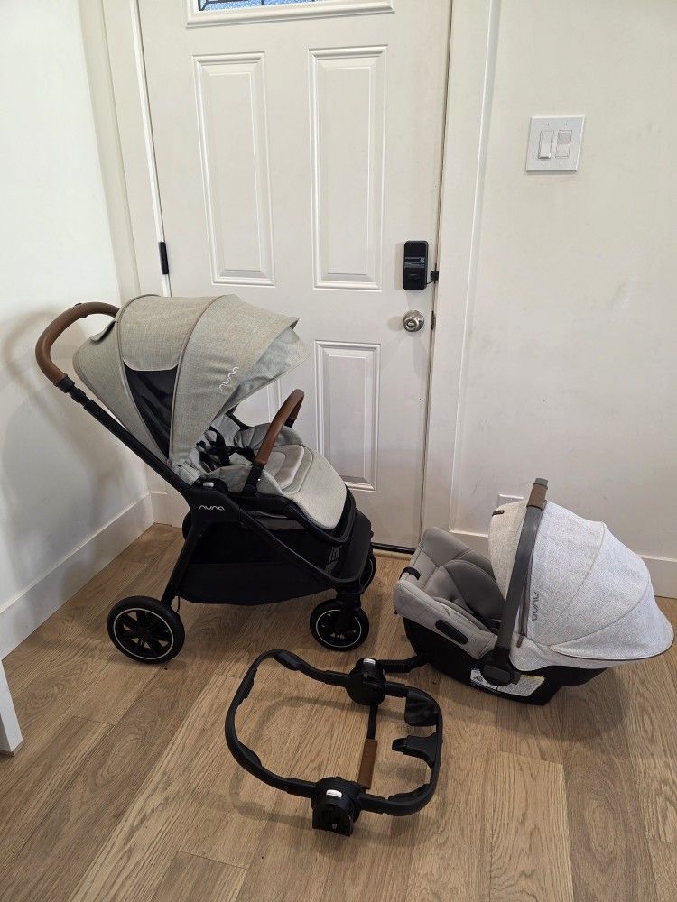 Stroller Nuna Triv Next And Car Seat  Nuna PIPA Urbn 
