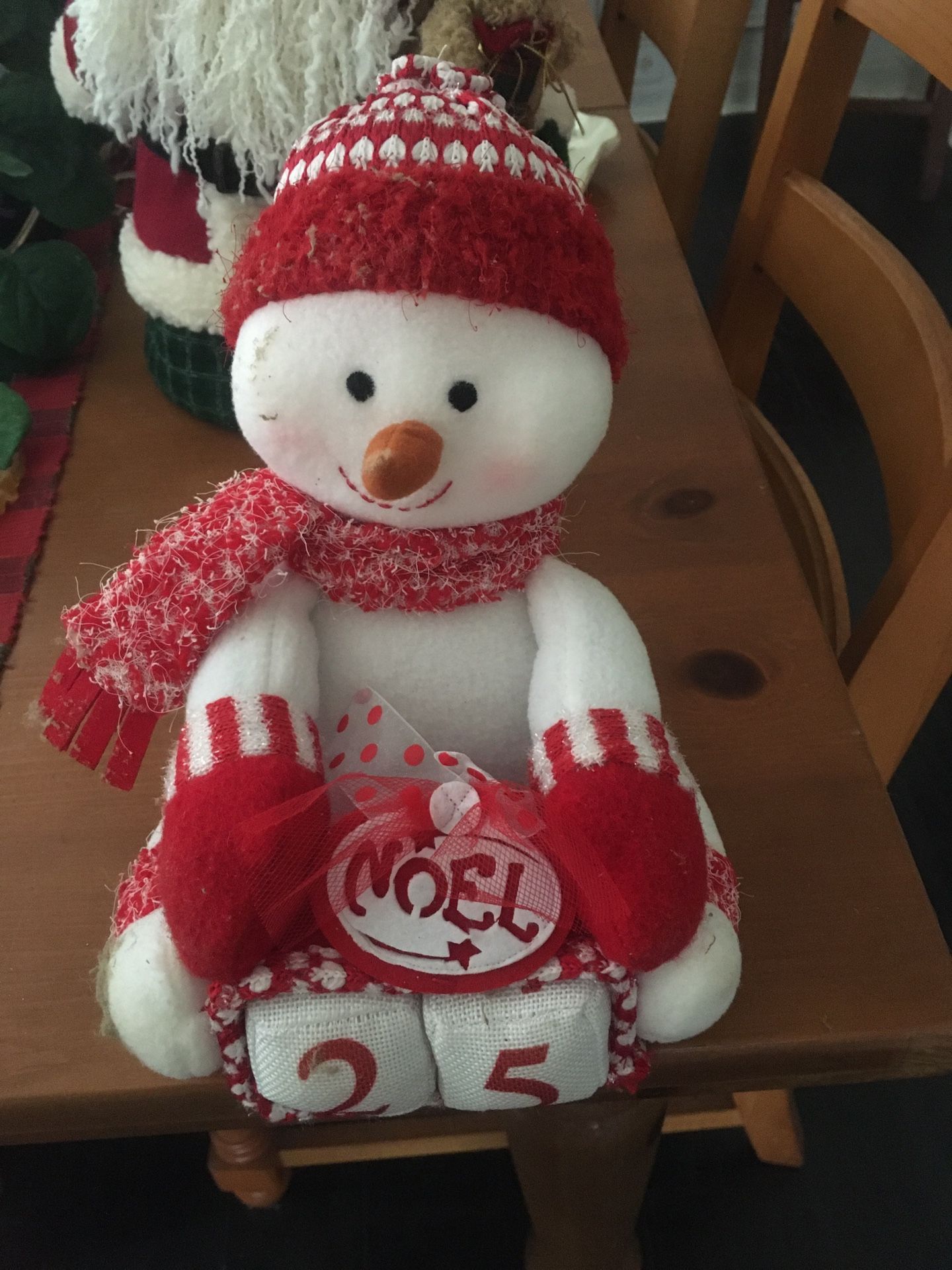 Countdown To Christmas Holiday Bear 