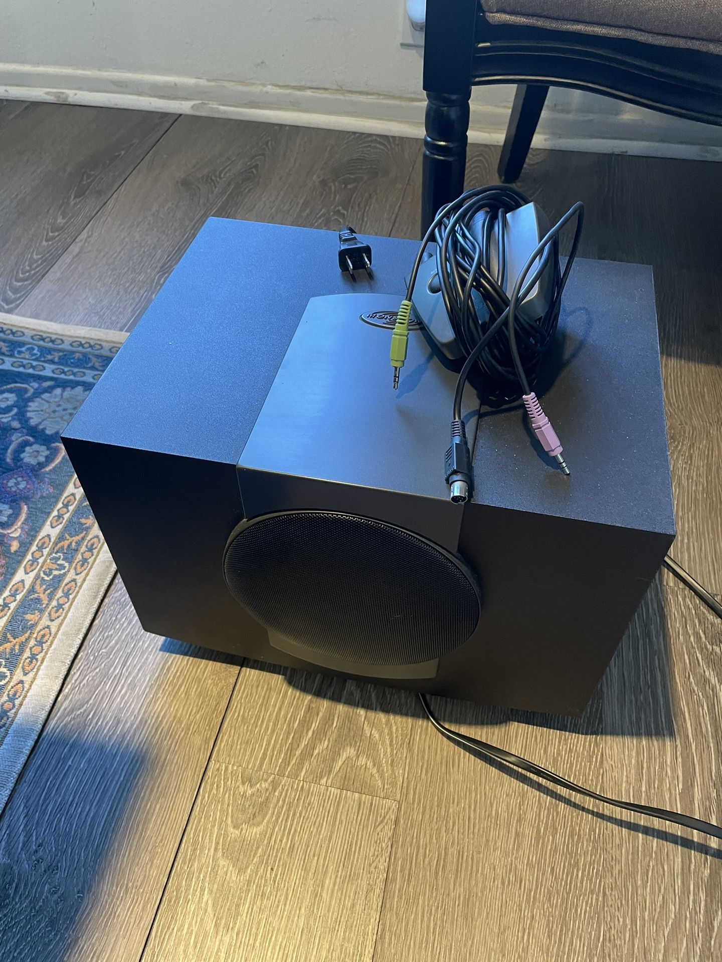 Monsoon MM2000 Subwoofer And Controller (very Rare, Hard To Find)