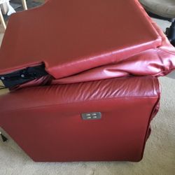 Burgundy Electric Recliners(2)