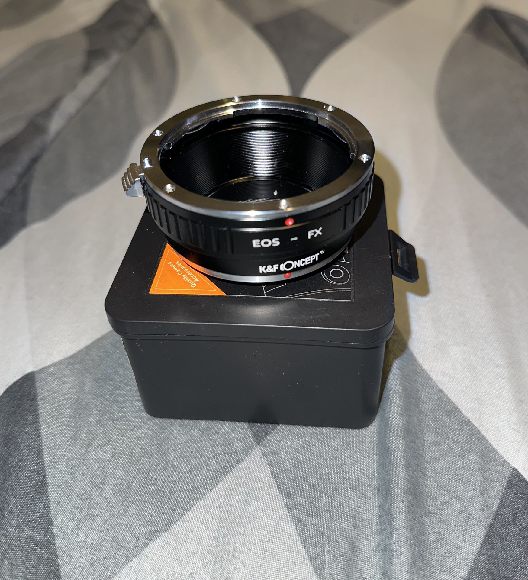 K&F Concept Eos to FX Canon Fujifilm Lens Adapter 