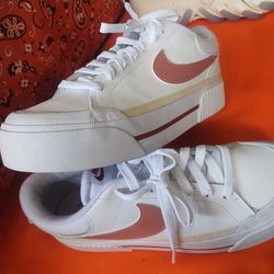 Nike court legacy lift white/Red