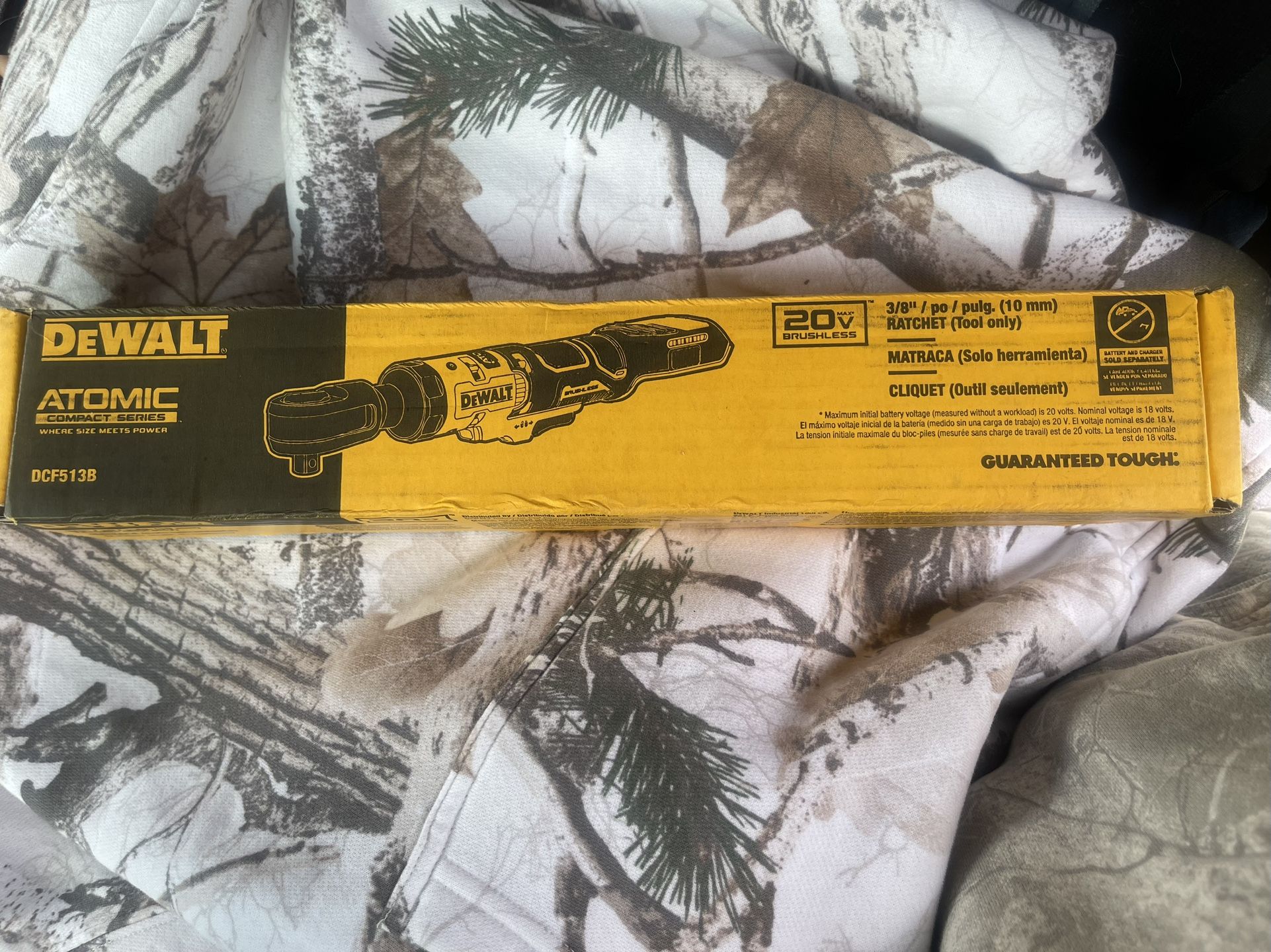 20V Dewalt 3/8” Ratchet