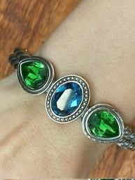 Gorgeous Brighton Cuff Bracelet with Matching Earrings